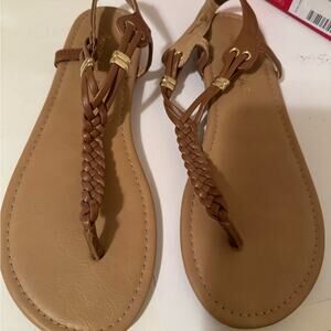 American Eagle Telulah Cognac Sandals